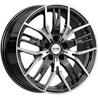 Литые диски Аскет (КС1072) 7.000xR17 5x108 DIA65.1 ET40 Блэк Джек для Dongfeng Ax7 Литые диски Аскет (КС1072) 7.000xR17 5x108 DIA65.1 ET40 Блэк Джек для Dongfeng Ax7