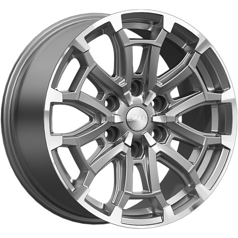 АВИЛИС (КЛ374) 8.000xR18 6x139.7 DIA106.1 ET25 алмаз графит