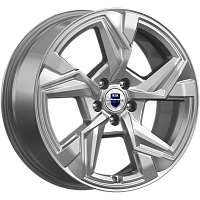 Литые диски Кайан (КС1012) 7.500xR18 5x112 DIA66.6 ET46 дарк платинум для Mini Countryman