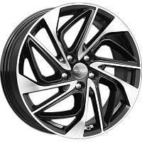 Литые диски КС883 (ZV 18_Geely Atlas) (КС883) 7.000xR18 5x114.3 DIA60.1 ET45 алмаз черный SK для Suzuki Grand Vitara