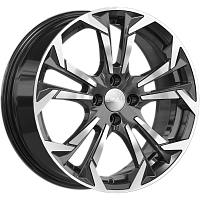 Литые диски ДУНАЙ (КЛ364) 7.000xR17 4x100 DIA60.1 ET43 алмаз для Renault Clio