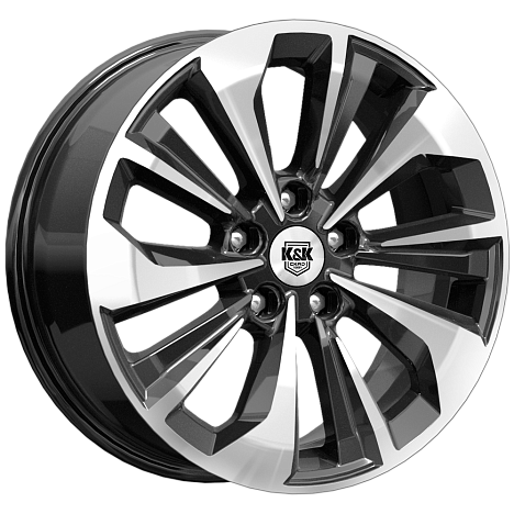 Авиор (КС936) 7.000xR17 5x108 DIA67.1 ET45 алмаз черный Авиор (КС936) 7.000xR17 5x108 DIA67.1 ET45 алмаз черный