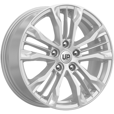 Up106 (КС991) 7.000xR17 5x112 DIA57.1 ET43 Silver Classic