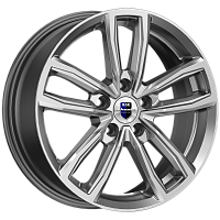 Литые диски Каланг (КС1086) 6.500xR17 5x108 DIA60.1 ET33 дарк платинум для Kaiyi X3 Pro