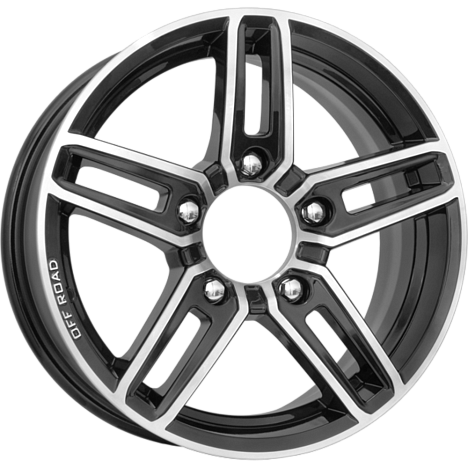 Дон (КС588) 6.500xR16 5x139.7 DIA98.2 ET40 алмаз черный