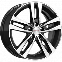 Литые диски Rassvet (КС868) 6.500xR16 5x105 DIA56.6 ET38 алмаз черный SK для Chevrolet Cruze
