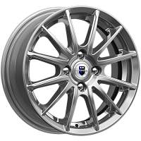 Литые диски Квант (КС960) 5.500xR14 4x100 DIA60.1 ET38 дарк платинум для ZAZ Chance