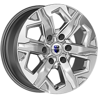 Литые диски Тейт (КС1050) 7.500xR17 6x139.7 DIA78.1 ET25 дарк платинум Литые диски Тейт (КС1050) 7.500xR17 6x139.7 DIA78.1 ET25 дарк платинум