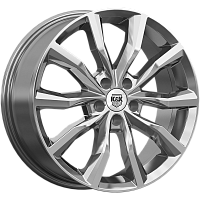 Литые диски Портер (КС906) 7.500xR18 5x110 DIA65.1 ET35 дарк платинум Литые диски Портер (КС906) 7.500xR18 5x110 DIA65.1 ET35 дарк платинум