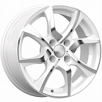 Литые диски ТУЛОН (КЛ233) 6.000xR15 4x100 DIA67.1 ET38 алмаз-белый для Great Wall