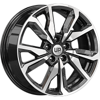 Литые диски Up114 (КС1023) 7.000xR17 5x115 DIA70.2 ET43 New Diamond для Opel Sintra