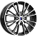Меандр (КС879) 6.000xR16 4x114.3 DIA67.1 ET40 алмаз черный SK Меандр (КС879) 6.000xR16 4x114.3 DIA67.1 ET40 алмаз черный SK