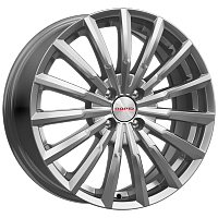 Литые диски Акцент (КС562) 7.000xR17 4x100 DIA60.1 ET41 дарк платинум