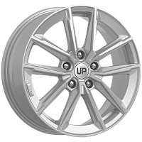 Литые диски Up104 (КС987) 6.500xR17 5x114.3 DIA66.1 ET40 Silver Classic для Nissan Qashqai