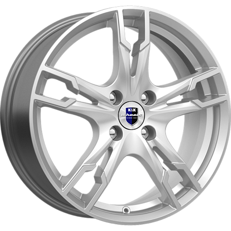 Солар (КС875) 7.000xR17 4x100 DIA67.1 ET38 сильвер SK Солар (КС875) 7.000xR17 4x100 DIA67.1 ET38 сильвер SK