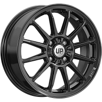 Литые диски Up102 (КС981) 6.000xR15 4x100 DIA67.1 ET45 New Black для ZAZ Lanos