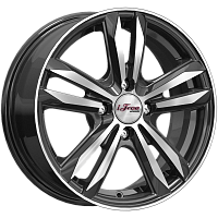 Литые диски Маскот (КС870) 6.000xR15 4x100 DIA54.1 ET46 Блэк Джек для KIA Picanto X-Line