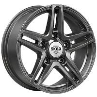 Литые диски РУТЕР (КЛ1220) 7.000xR16 5x139.7 DIA98.5 ET40 графит для Lada Надежда Литые диски РУТЕР (КЛ1220) 7.000xR16 5x139.7 DIA98.5 ET40 графит для Lada Надежда