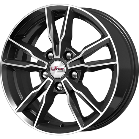 Икигай (КС865) 6.500xR16 5x114.3 DIA66.1 ET40 Блэк Джек Икигай (КС865) 6.500xR16 5x114.3 DIA66.1 ET40 Блэк Джек