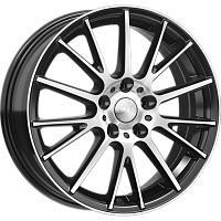 Литые диски ДУБАЙ (КЛ315) 6.500xR17 5x114.3 DIA67.1 ET45 алмаз для Livan S6 Pro