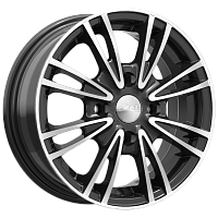 Литые диски ПАНТЕРА (КЛ129) 5.500xR14 4x100 DIA60.1 ET45 алмаз