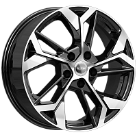 Литые диски КС1062 (ZV 17_Tiggo 4 Pro) (КС1062) 6.500xR17 5x108 DIA60.1 ET33 алмаз черный для Alfa Romeo 166