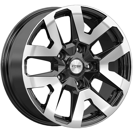 Трикстер (Niva) (КС1170) 7.000xR17 5x139.7 DIA98 ET40 алмаз черный Трикстер (Niva) (КС1170) 7.000xR17 5x139.7 DIA98 ET40 алмаз черный