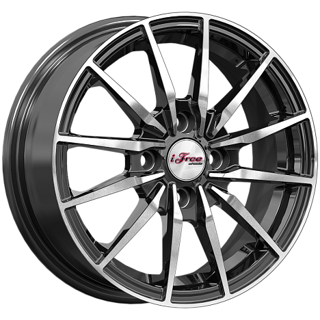 Финчер (КС1119) 5.500xR14 4x100 DIA60.1 ET43 Блэк Джек