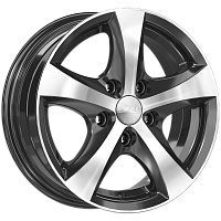 Литые диски УРАН-2 (КЛ066) 5.500xR14 5x114.3 DIA67.1 ET35 алмаз Литые диски УРАН-2 (КЛ066) 5.500xR14 5x114.3 DIA67.1 ET35 алмаз