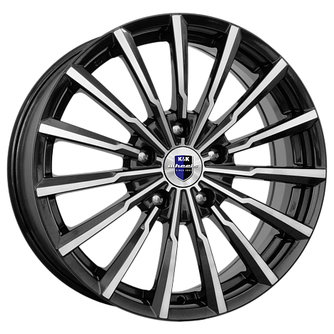 Акцент (КС562) 7.000xR17 5x114.3 DIA66.1 ET45 алмаз черный Акцент (КС562) 7.000xR17 5x114.3 DIA66.1 ET45 алмаз черный