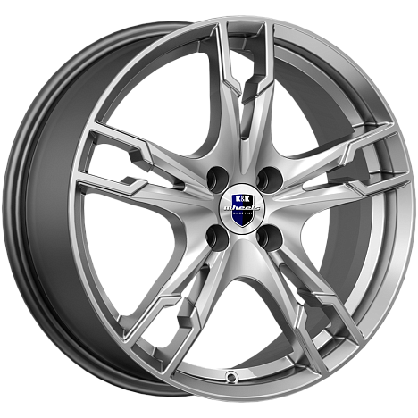 Солар (КС875) 7.000xR17 4x100 DIA54.1 ET45 дарк платинум Солар (КС875) 7.000xR17 4x100 DIA54.1 ET45 дарк платинум