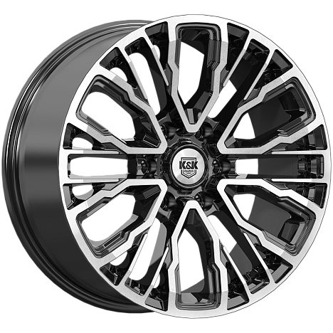 Кортес (КС1102) 8.500xR19 6x139.7 DIA75.1 ET42 алмаз черный Кортес (КС1102) 8.500xR19 6x139.7 DIA75.1 ET42 алмаз черный
