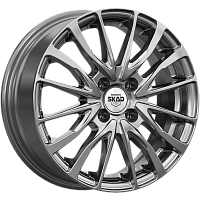 Литые диски Пульс (КЛ1191) 6.000xR15 4x114.3 DIA66.1 ET40 графит для Nissan Bluebird
