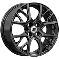 Литые диски Up124 (КС1104) 6.500xR16 4x100 DIA60.1 ET36 New Black для Volkswagen Passat