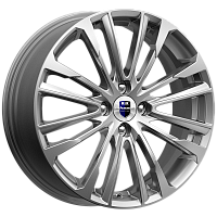 Литые диски Сильверстоун (КС770) 6.500xR17 4x100 DIA67.1 ET40 дарк платинум