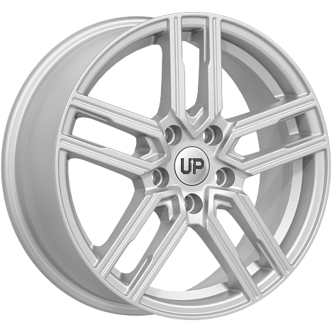 Up113 (КС1018) 6.500xR16 5x105 DIA56.6 ET38 Silver Classic
