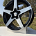 Токен (КС1127) 6.500xR17 5x108 DIA60.1 ET36 Блэк Джек Токен (КС1127) 6.500xR17 5x108 DIA60.1 ET36 Блэк Джек