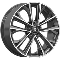 Литые диски КР012 (18_Sportage QL) (КР012) 7.000xR18 5x114.3 DIA67.1 ET48.5 Diamond Black Gris