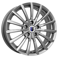 Литые диски Акцент (КС562) 7.000xR17 5x112 DIA66.6 ET38 дарк платинум для Audi S4