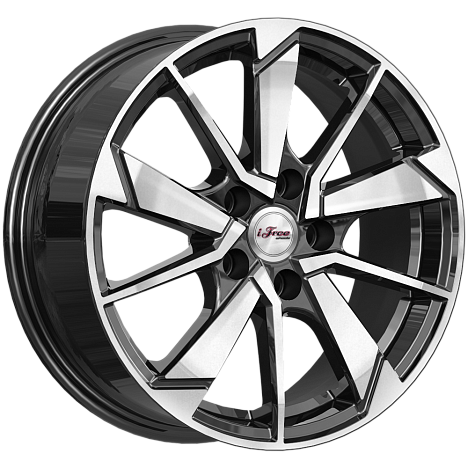 Зиплайн (КС1042) 6.500xR16 5x105 DIA56.6 ET38 Блэк Джек Зиплайн (КС1042) 6.500xR16 5x105 DIA56.6 ET38 Блэк Джек