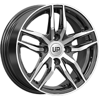Литые диски Up125 (КС1101) 6.000xR15 4x100 DIA67.1 ET35 New Diamond Литые диски Up125 (КС1101) 6.000xR15 4x100 DIA67.1 ET35 New Diamond