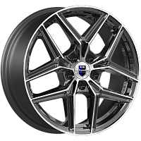 Литые диски Юнион (КС1025) 7.000xR17 5x114.3 DIA67.1 ET50 алмаз черный для Mazda 6