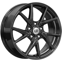 Литые диски Up105 (КС983) 7.000xR17 5x112 DIA57.1 ET40 New Black для Volkswagen Tiguan