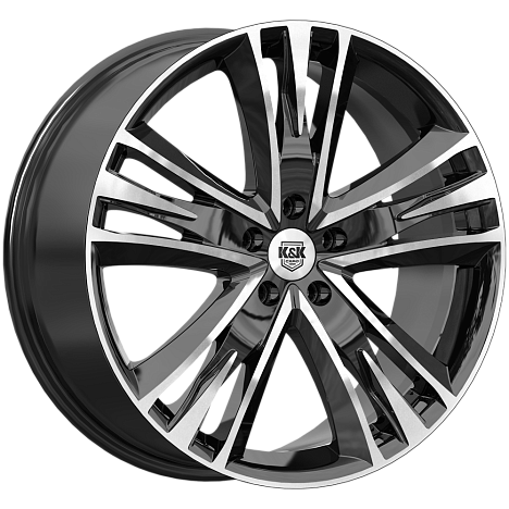 Атлас (КС661М) 8.500xR20 5x114.3 DIA71.6 ET35 алмаз черный Атлас (КС661М) 8.500xR20 5x114.3 DIA71.6 ET35 алмаз черный