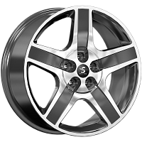 Литые диски КР008 (20_Ford Mustang) (КР008) 8.500xR20 5x114.3 DIA70.6 ET42.5 Diamond Black Gris