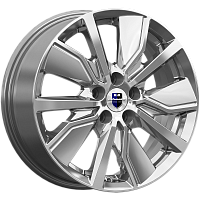 Литые диски Гамбит (КС961) 6.500xR16 5x114.3 DIA66.1 ET40 дарк платинум для Nissan Juke