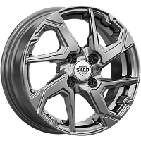 Литые диски ТЕЙДЕ (КЛ1215) 5.500xR14 4x100 DIA54.1 ET45 графит для Hyundai I10 Литые диски ТЕЙДЕ (КЛ1215) 5.500xR14 4x100 DIA54.1 ET45 графит для Hyundai I10