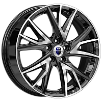Литые диски Кайлас (КС1054) 6.500xR18 5x114.3 DIA66.1 ET50 алмаз черный Литые диски Кайлас (КС1054) 6.500xR18 5x114.3 DIA66.1 ET50 алмаз черный