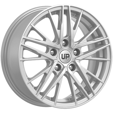 Up108 (КС989) 6.500xR16 5x100 DIA57.1 ET38 Silver Classic