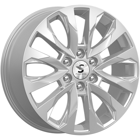 КР007 (20_Land Cruiser 300) (КР007) 8.000xR20 6x139.7 DIA95.1 ET60 Elite silver